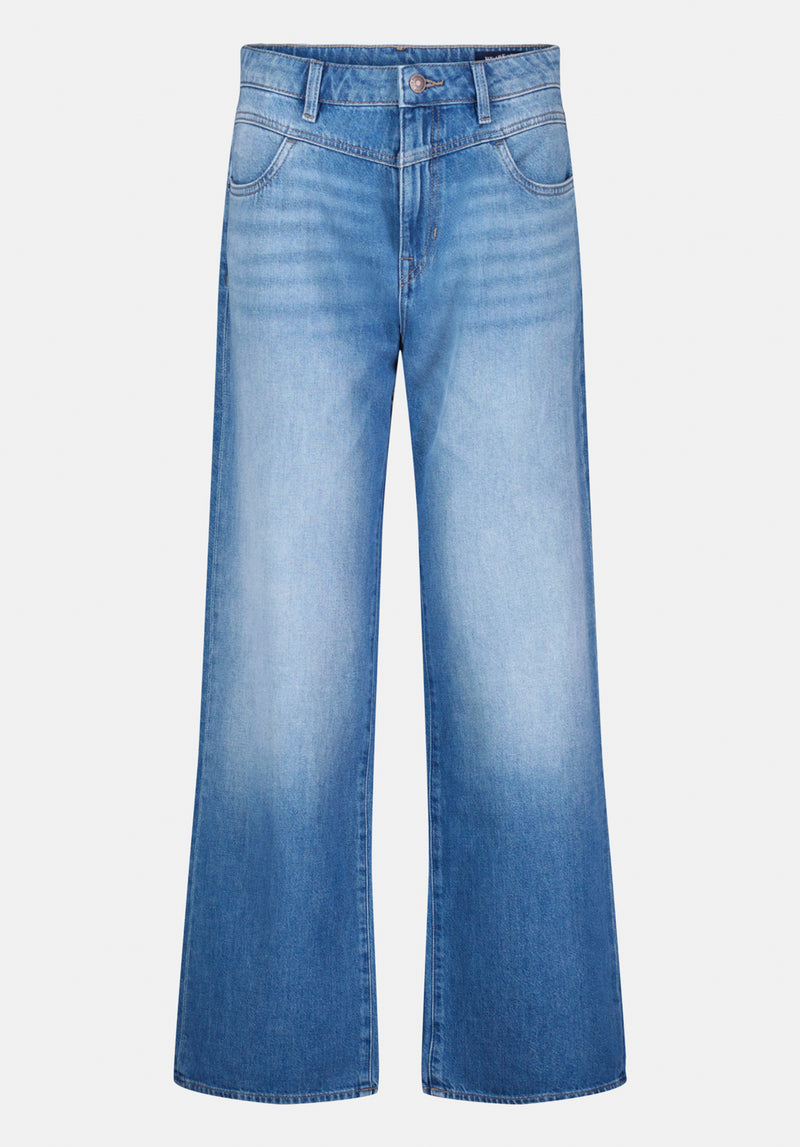 High Rise Wide Leg Addie Women's Jeans color INDIGO