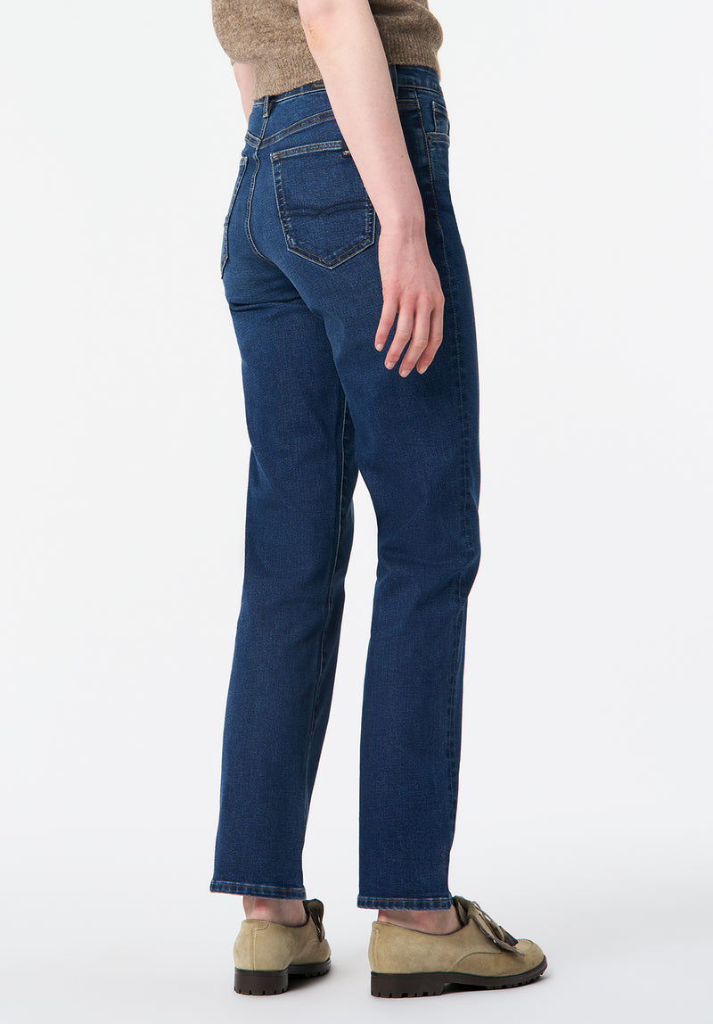 Mid Rise Straight Mary Women's Jeans color INDIGO