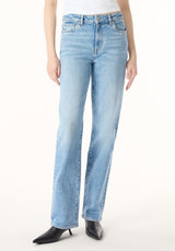 Buffalo Women Jeans Navy Denim Denim Pants Stretch 