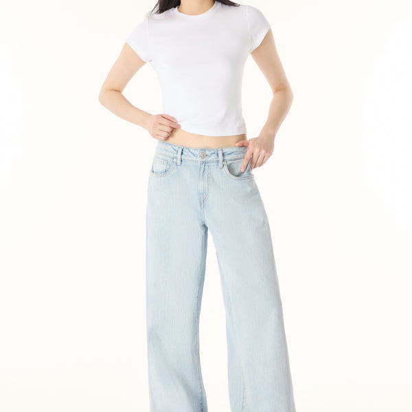 Amelia Mid Rise Wide Leg Jeans – Buffalo Jeans