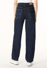 Buffalo Women Jeans Navy Denim Denim Pants Stretch 