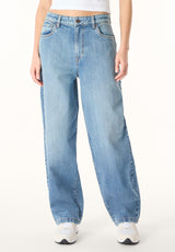 Buffalo Women Jeans Navy Denim Denim Pants Stretch 