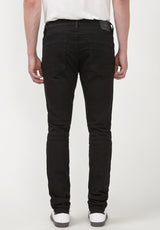 Skinny Max Men's Jeans in Midnight Wax Black - BM16780