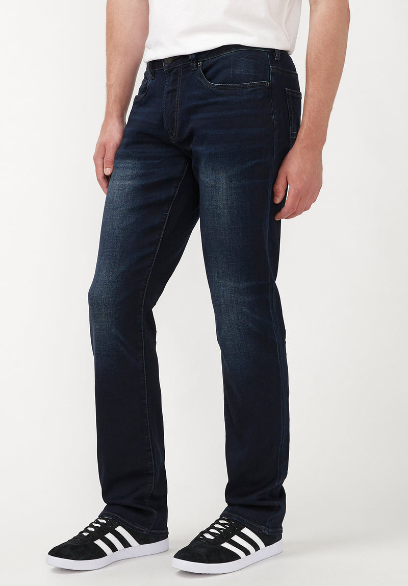 Straight Six Men's Jeans in Authentic and Deep Indigo – Buffalo Jeans - US