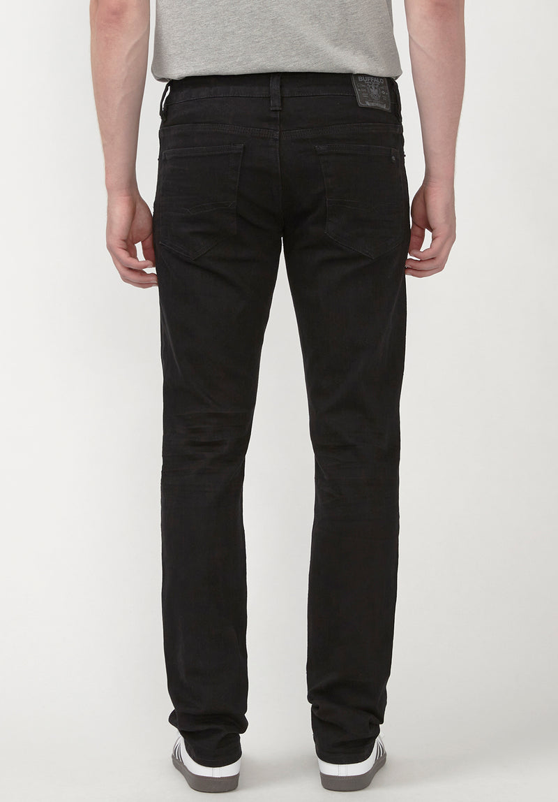 Slim Ash Men\'s Jeans in Black Coated – Buffalo Jeans - US