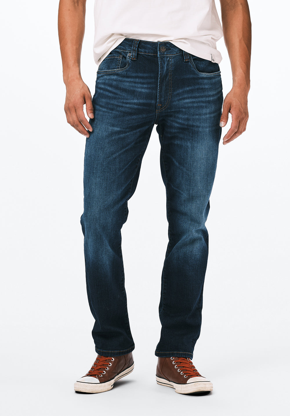Slim Ash Men's Jeans in Mid Blue – Buffalo Jeans