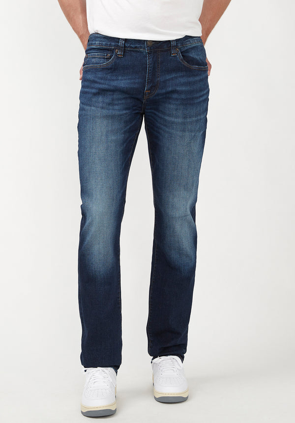 Slim Ash Men's Jeans in Mid Blue - BM22633