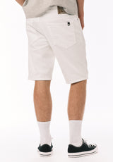 Buffalo David Bitton Slim Parker Men's Denim Shorts White Rinse 