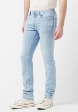 Skinny Max Men's Jeans in Bleached Blue - BM22792