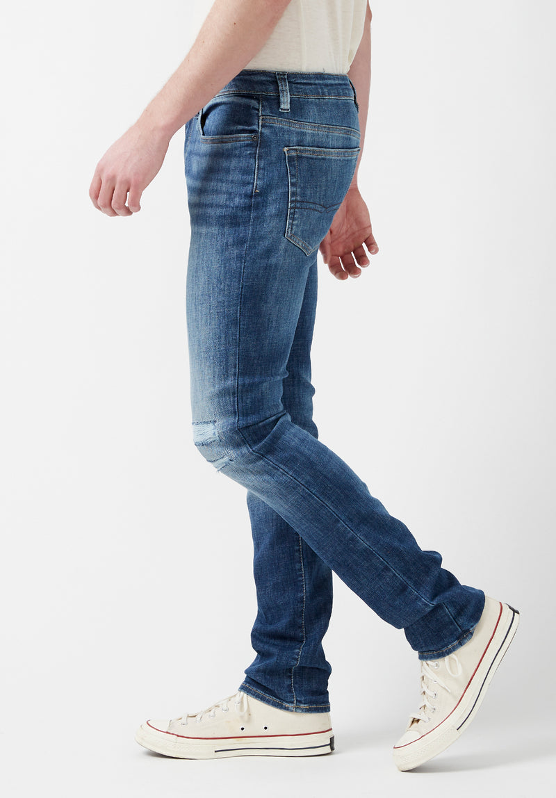 Slim Ash Worn Hemp Jeans - BM22819