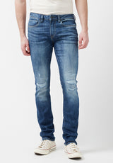 Slim Ash Worn Hemp Jeans - BM22819
