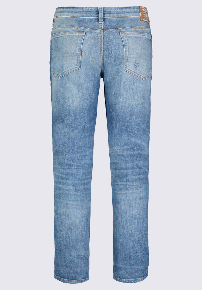 Slim Ash Men's Jeans, Veined and Rugged - BM22865