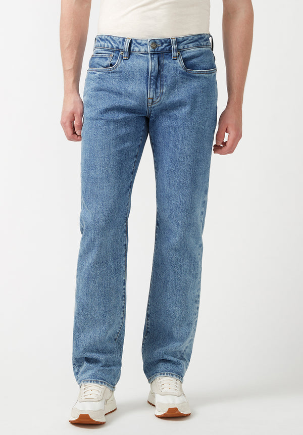 Straight Regular Jeans - Light denim blue - Men | H&M IN