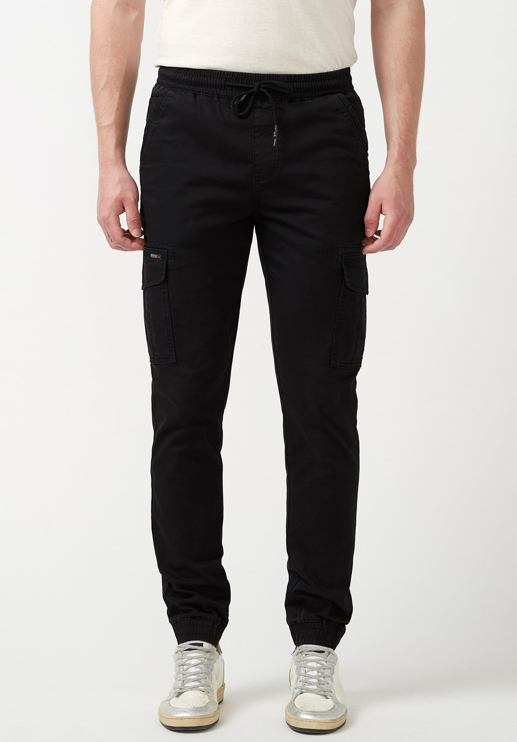 Tom – Jogger Cargo - US Buffalo Black Pants Jeans Men\'s