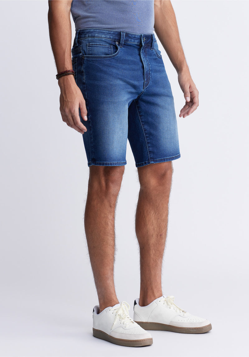 Mens Jean Shorts Buffalo David Bitton Men's Relaxed Straight Dean