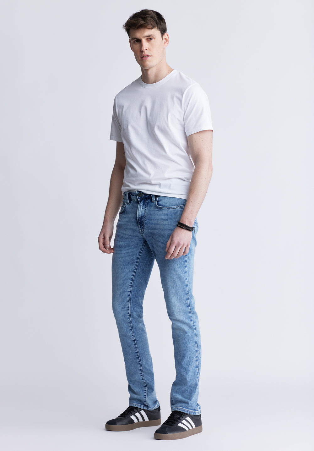 Ash Men's Slim Freedom Flex Jeans, Sanded Wash – Buffalo Jeans