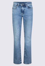 Buffalo David Bitton Straight Six Men's Five-Pocket Relaxed Jeans, Sanded Wash - BM22998 Color INDIGO