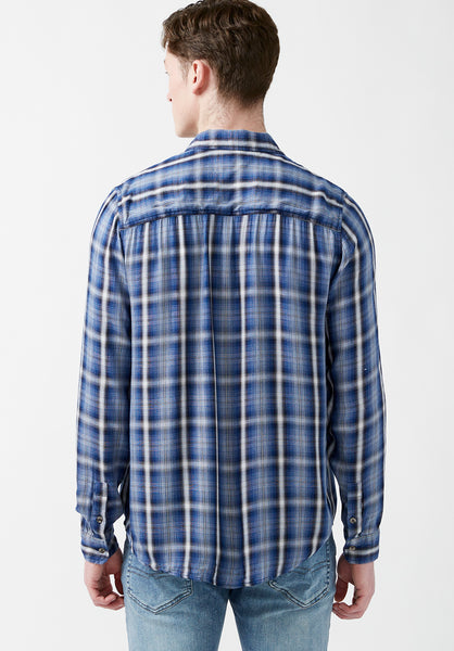 Sake Twill Plaid Shirt - BM23879