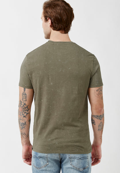 Buffalo David Bitton Tifern Fern Short-Sleeve Men’s T-shirt - BM24000 Color FERN