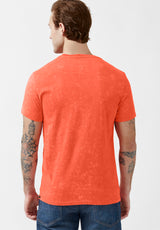 Buffalo David Bitton Tiskul Redwood Short-Sleeve Men’s T-shirt - BM24001 Color REDWOOD