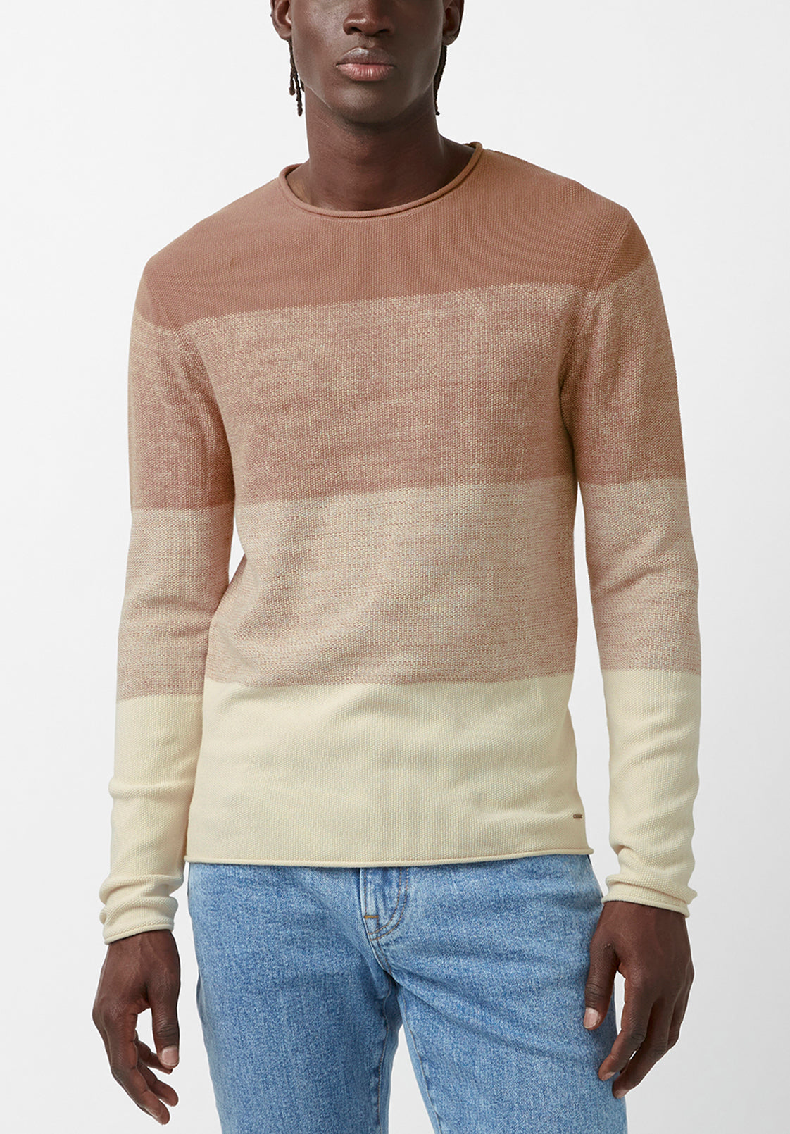 Wakoni Men’s Sweater in Beige Combo – Buffalo Jeans - US