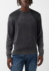 Buffalo David Bitton Woshat Black Men’s Sweater - BM24063 Color BLACK