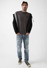 Buffalo David Bitton Fasox Black Men’s Sweatshirt - BM24161  