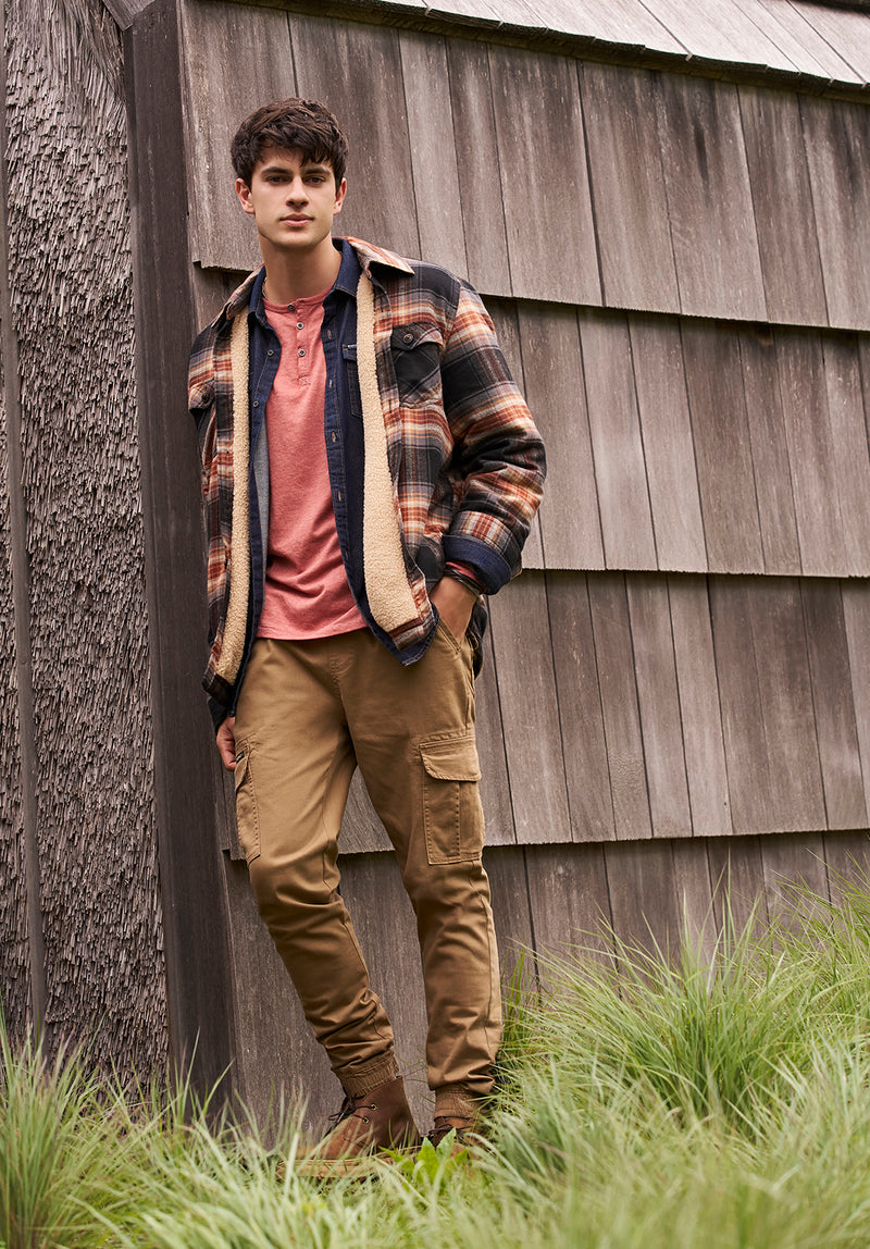 Cargo Tom Dark Beige Men's Jogger Pants – Buffalo Jeans