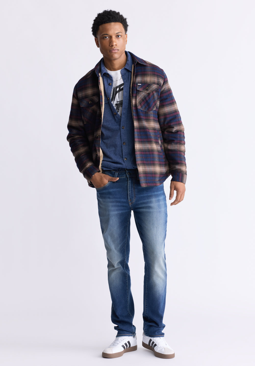 ジャケット・アウター Subculture SC BUFFALO CHECK JACKET BUFFALO CHECK JACKET / BLUE CHECK – SC WEB STORE