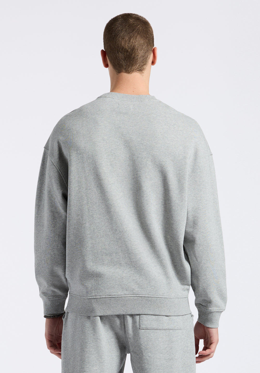 Famke Men's Relaxed Sweatshirt, Heather Grey – Buffalo Jeans
