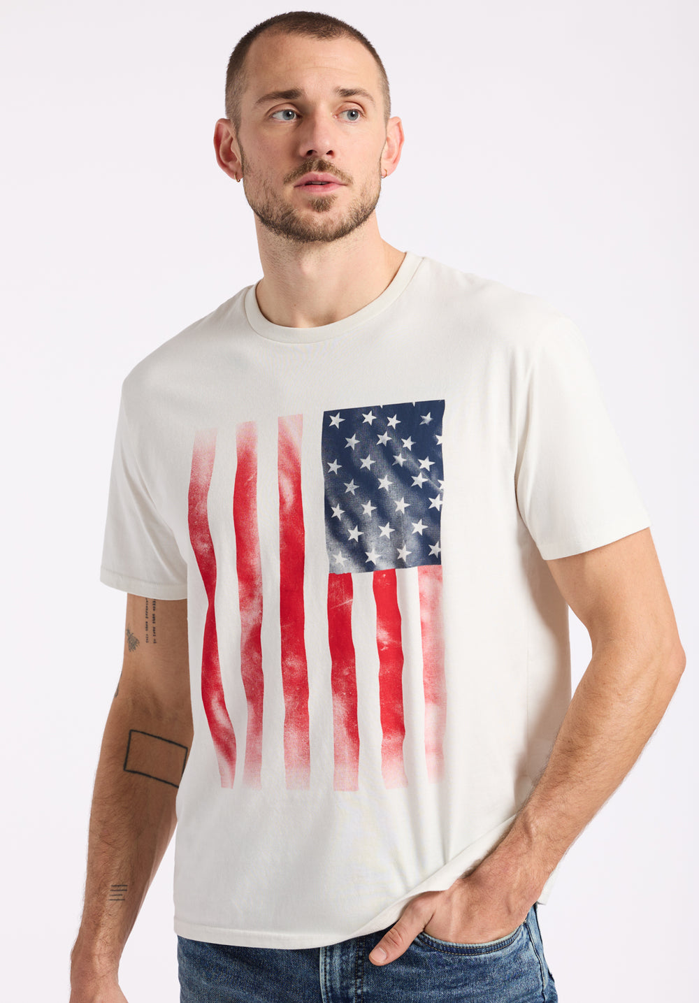 USA Red White Blue T-shirt American Flag U.S.A Stars Stripes-CL – Colamaga USA Red White Blue T-shirt American Flag U.S.A Stars Stripes-CL – Colamaga