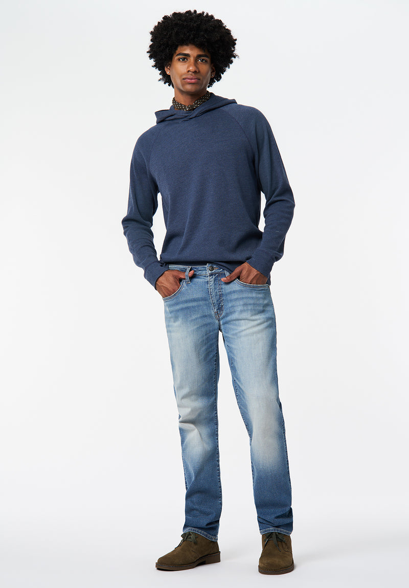 Kimber Men's Relaxed Hooded Top color WHALE