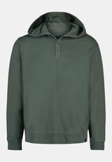 Kaye Men's Relaxed Pullover Hoodie color DARK FOREST