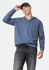 Kaye Men's Relaxed Pullover Hoodie color MIRAGE