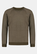 Watford Men's Crew Neck Sweater color FERN