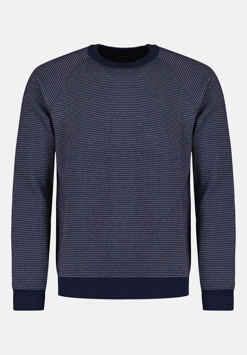 Watford Men's Crew Neck Sweater color WHALE