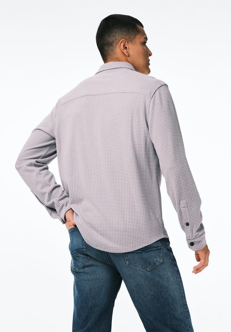 Samme Men's Long-Sleeve Plaid Blanket Shirt color CHARLIE