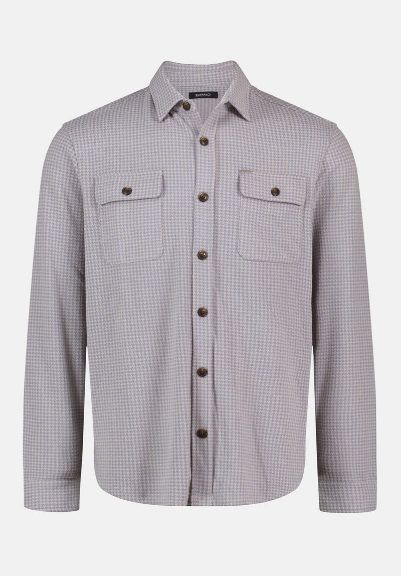 Samme Men's Long-Sleeve Plaid Blanket Shirt color CHARLIE