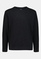 Kalder Men's Long-Sleeve Relaxed Top color BLACK