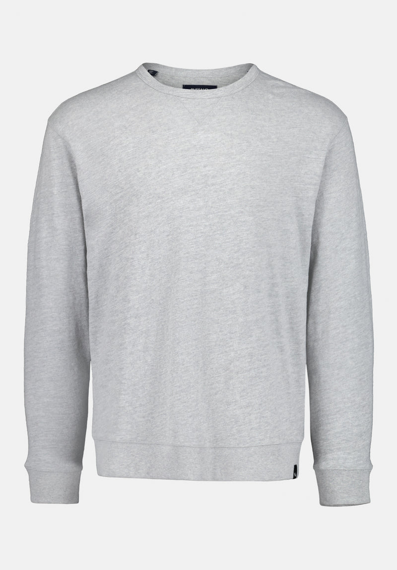 Kalder Men's Long-Sleeve Relaxed Top color HEATHER GREY