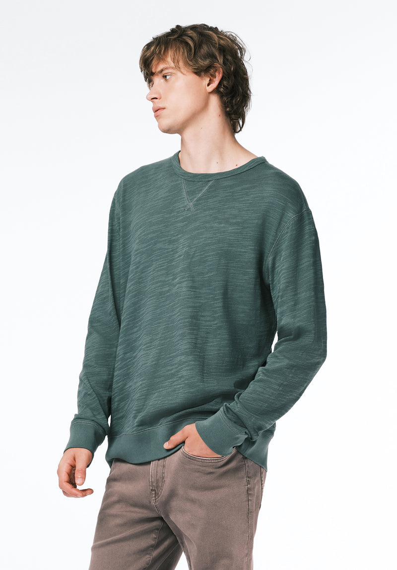 Kalder Men's Long-Sleeve Relaxed Top color DARK FOREST