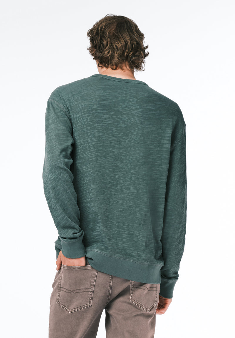 Kalder Men's Long-Sleeve Relaxed Top color DARK FOREST