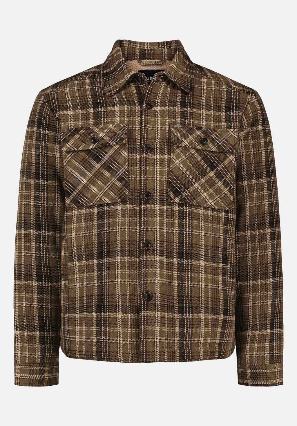 Jaceko Men's Sherpa-Lined Plaid Shirt Jacket, FERN – Buffalo