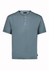 Buffalo David Bitton Kandor Men’s Short Sleeve Henley COLOR Mirage 