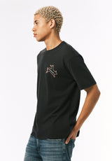 Buffalo David Bitton Tovax Men’s Western Graphic Tee COLOR Black 