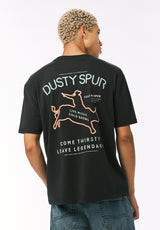 Buffalo David Bitton Tovax Men’s Western Graphic Tee COLOR Black 