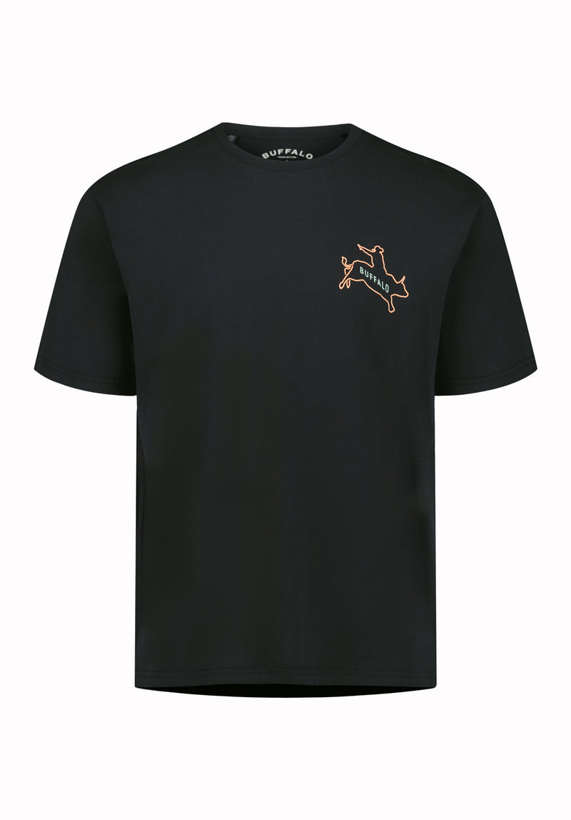 Tovax Men's Western Print Graphic Tee, Black – Buffalo Jeans