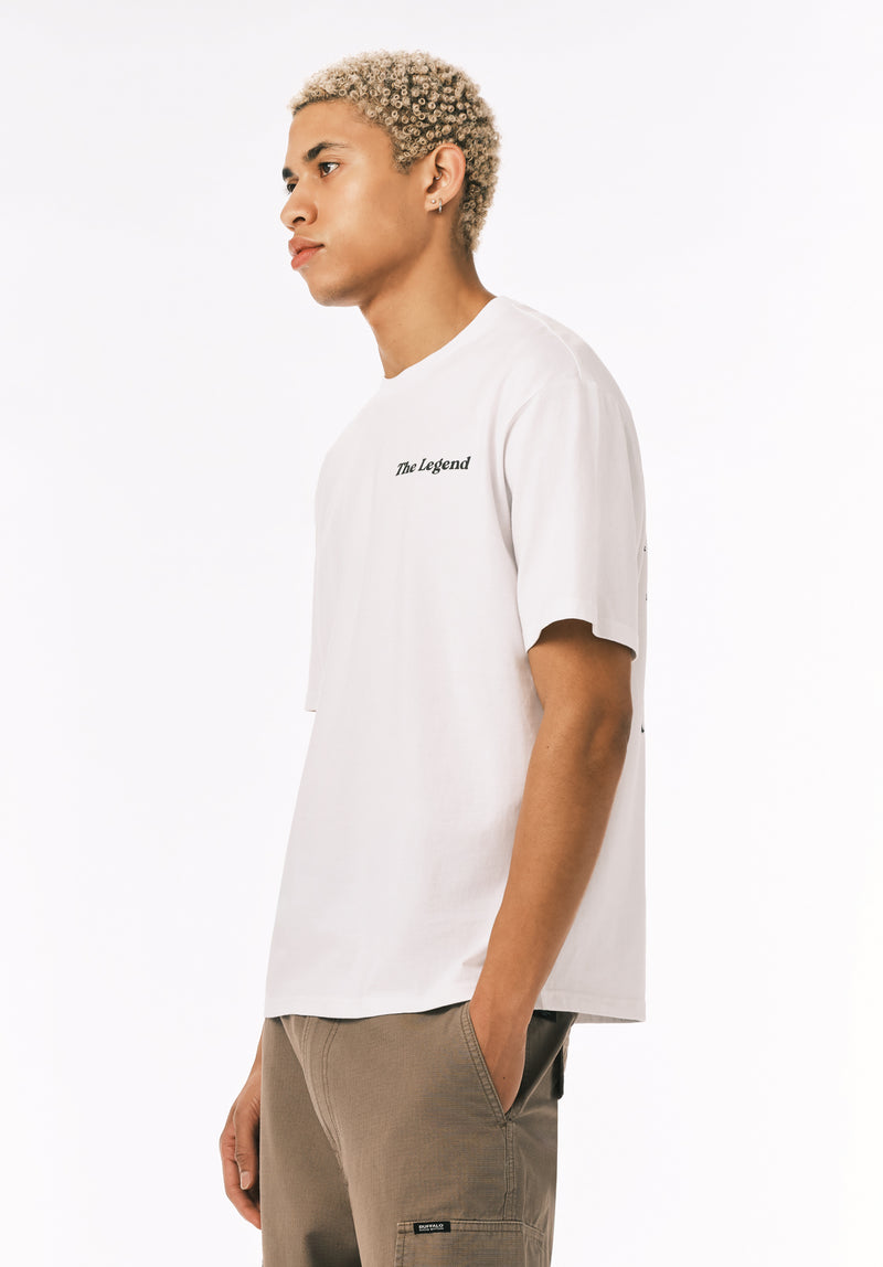 Tizak Men's Negroni Club Print Graphic Tee, White – Buffalo Jeans