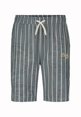 Buffalo David Bitton Hunter Men’s Striped Pull-On Shorts COLOR Whale