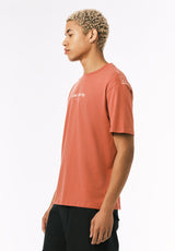 Buffalo David Bitton Trove Men’s Americana Graphic Tee COLOR Mineral Red 